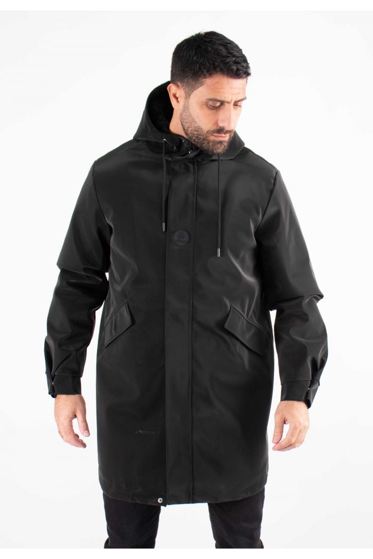 Parka Imperméable Homme Mazalito – Noir, Effet Déperlant