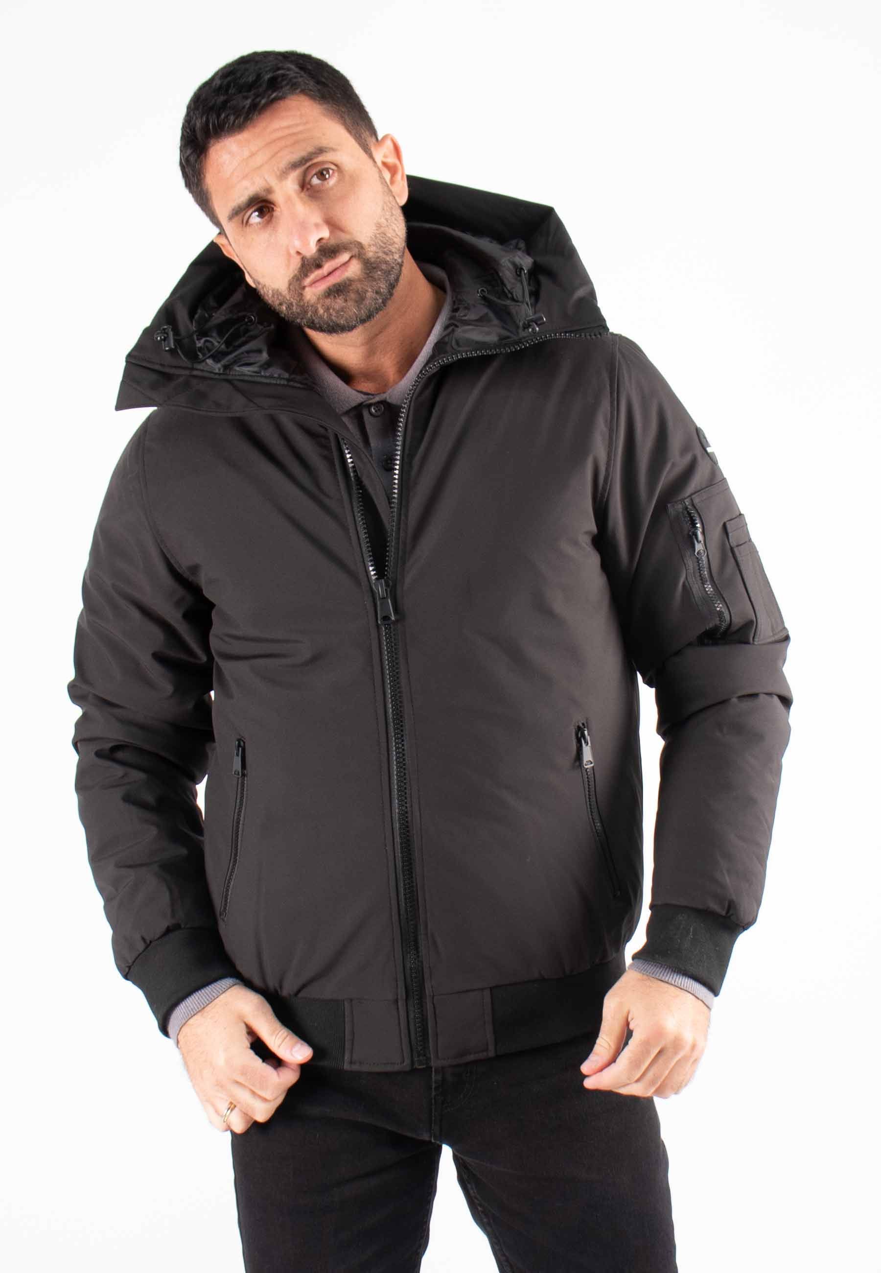 Doudoune Courte Homme Paragoose MARLON – Noir, Style Urbain et Chaude