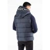 Gilet Sans Manches Homme Paragoose SPOT – Matelassé Navy avec Capuche