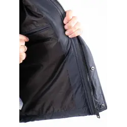 Gilet Sans Manches Homme Paragoose SPOT – Matelassé Navy avec Capuche