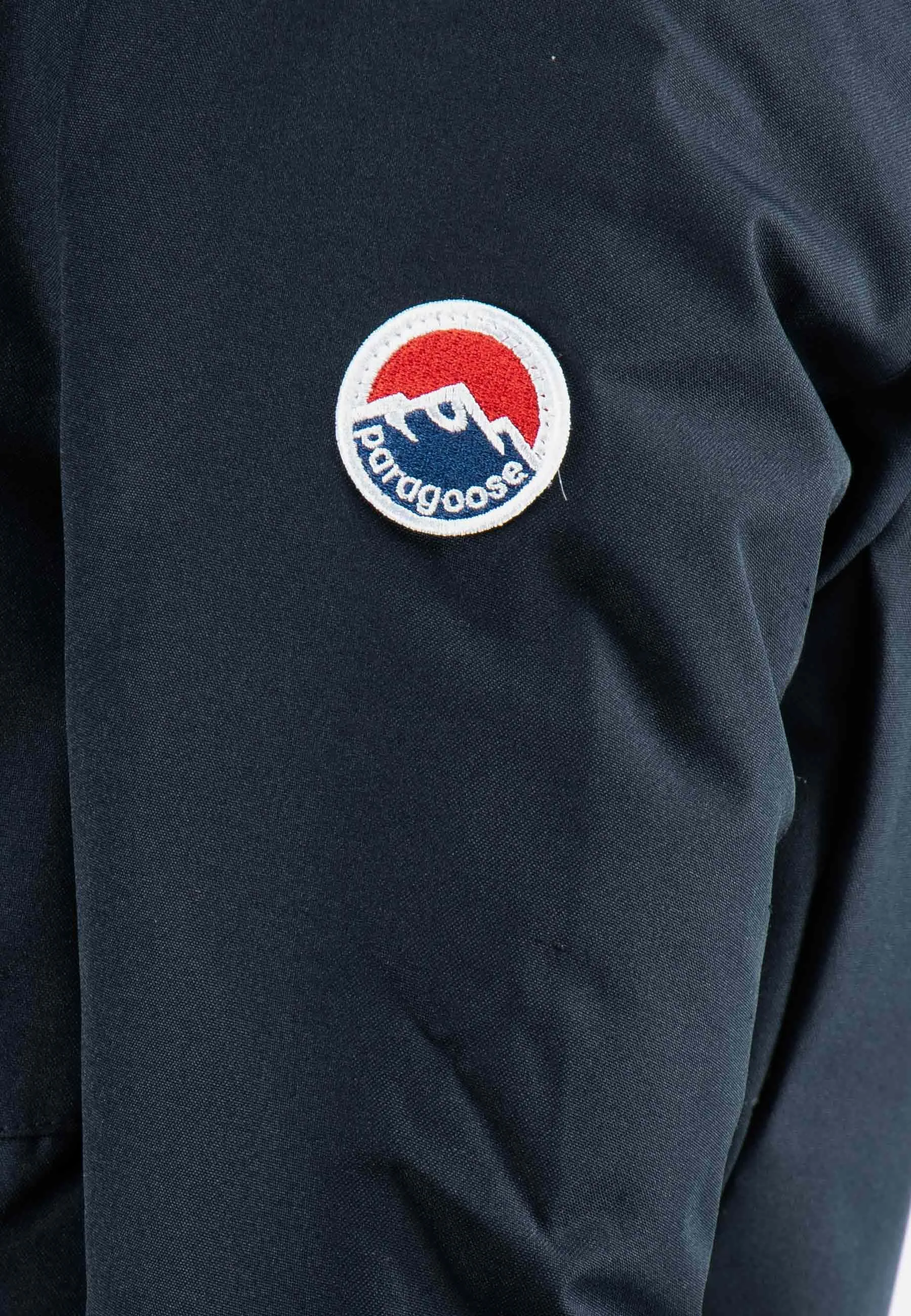 Doudoune Femme Paragoose STANLOWA – Veste Hiver à Zip Jaune Contrasté – Bleu Marine Élégant