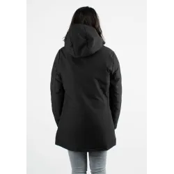Doudoune Femme Paragoose STANLOWA – Veste Hiver à Zip Jaune – Noir Élégant