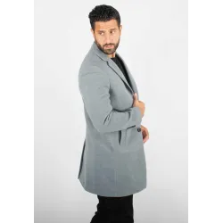 Manteau Gris Pour Homme – Protection Hivernale