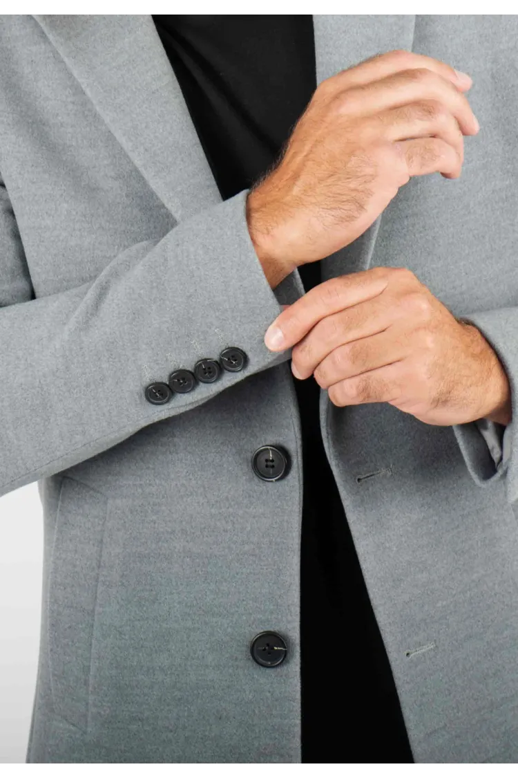 Manteau Gris Pour Homme – Protection Hivernale