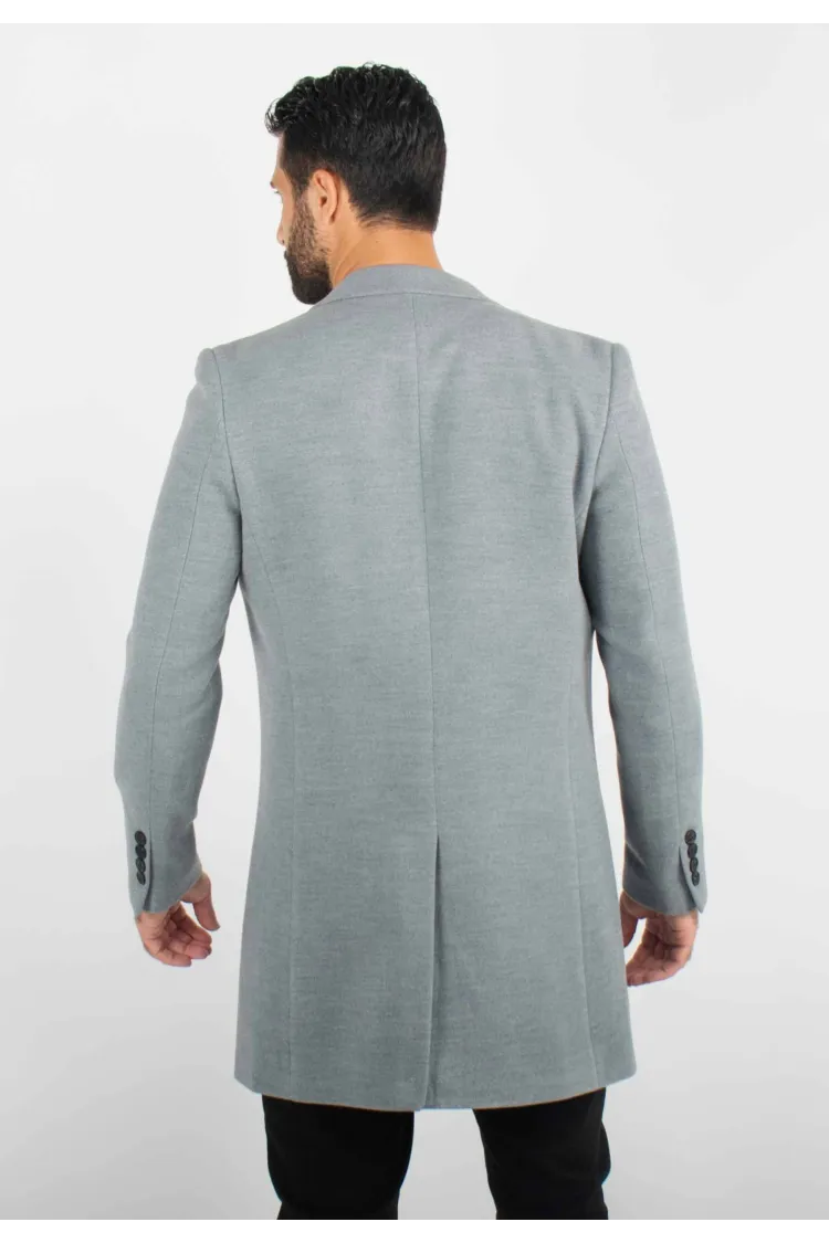 Manteau Gris Pour Homme – Protection Hivernale