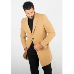 Manteau Camel Pour Homme – Protection Hivernale