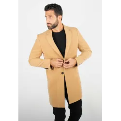 Manteau Camel Pour Homme – Protection Hivernale