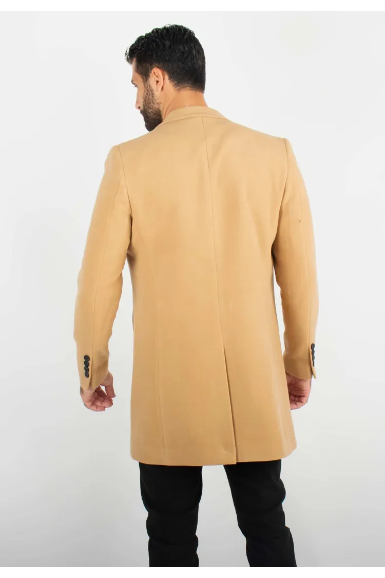 Manteau Camel Pour Homme – Protection Hivernale