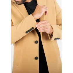 Manteau Camel Pour Homme – Protection Hivernale