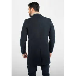 Manteau Navy Pour Homme – Protection Hivernale
