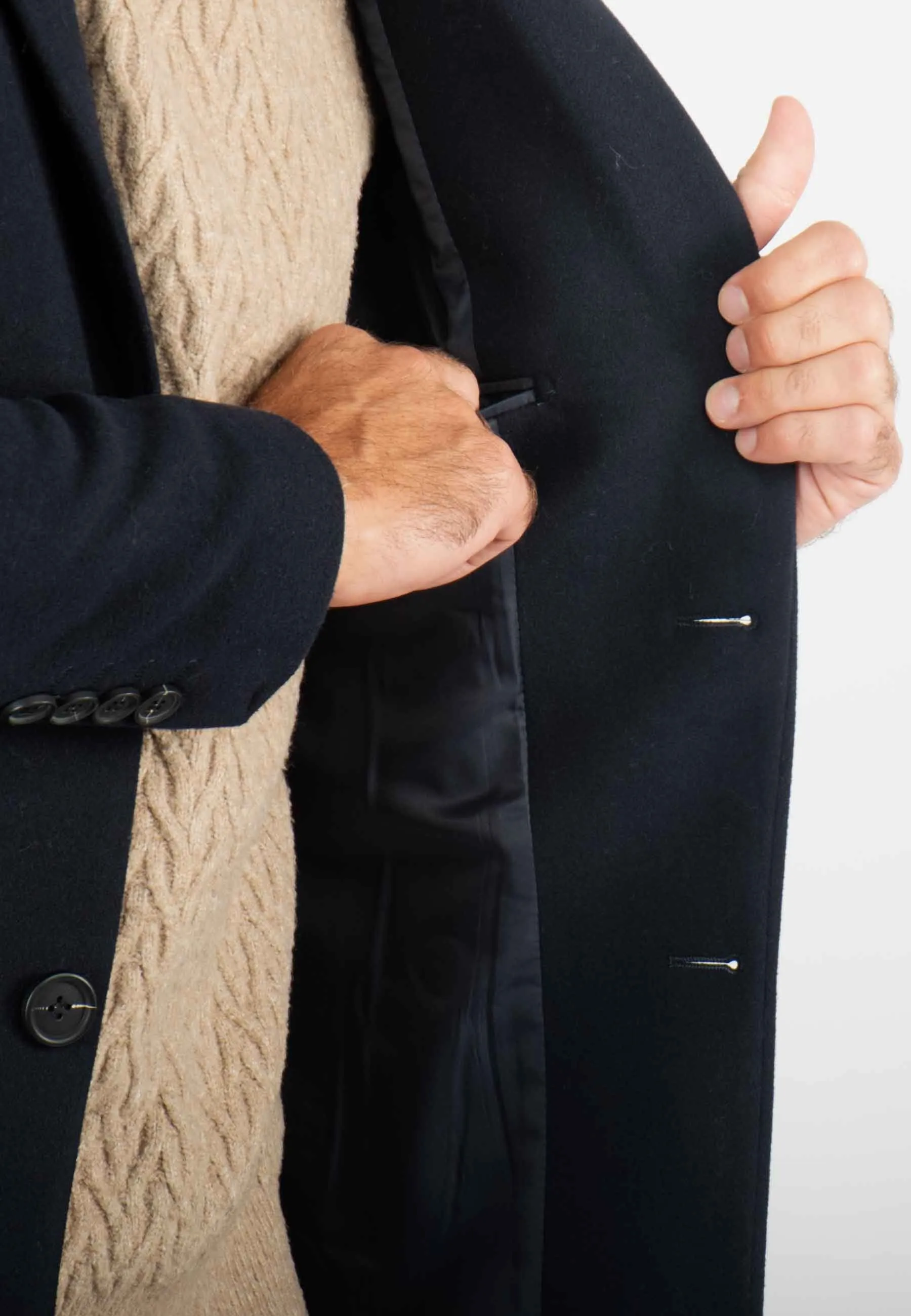 Manteau Navy Pour Homme – Protection Hivernale