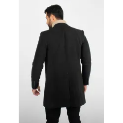 Manteau Noir Pour Homme – Protection Hivernale