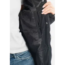 Doudoune Femme Paragoose GINETTE – Manteau Hiver Long à Capuche Chaude – Noir Élégant