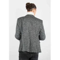 Veste de costume Homme Élégant en Laine Mélangée - Style Moderne et Confort Inégalé