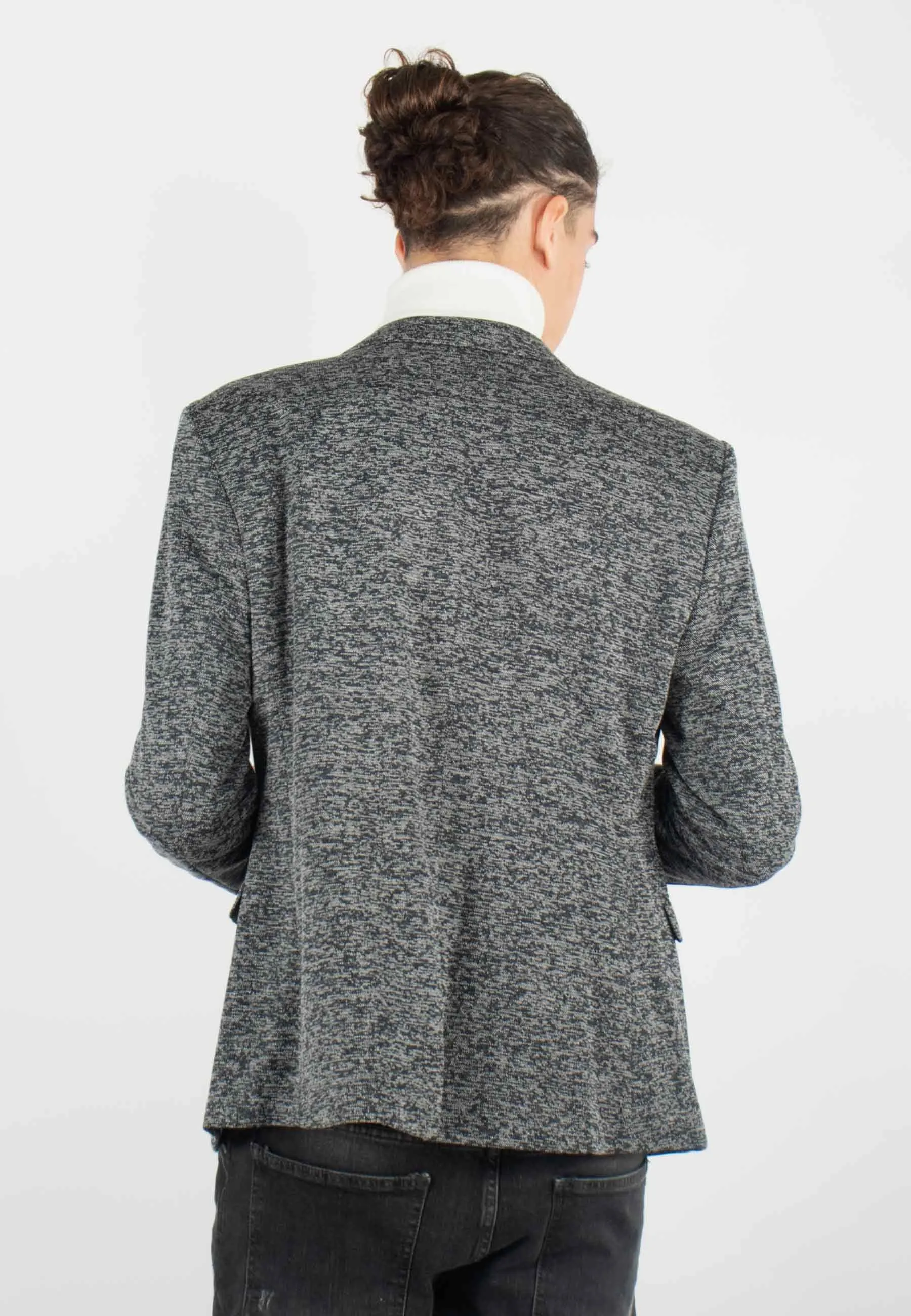 Veste de costume Homme Élégant en Laine Mélangée - Style Moderne et Confort Inégalé