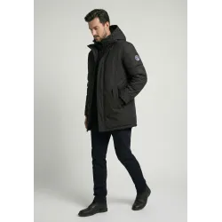 Parka Homme Polar Goose Macky – Noir, Capuche & Isolation