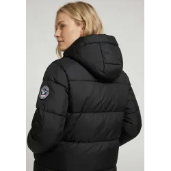 Doudoune Longue Femme Polar Goose Olga polar – Noir, Zips Latéraux