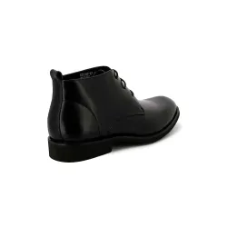 Bottines UOMO en simili cuir Noir Homme - Élégance et Confort