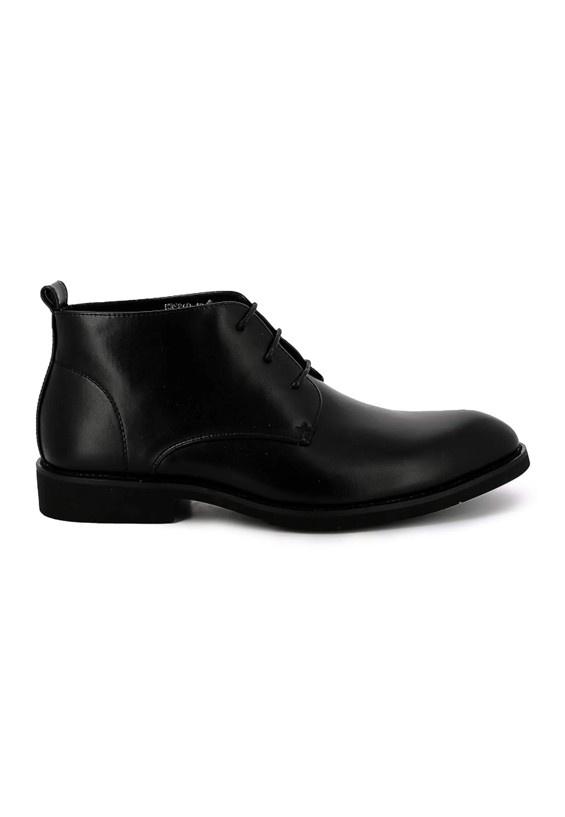 Bottines UOMO en simili cuir Noir Homme - Élégance et Confort