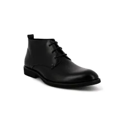 Bottines UOMO en simili cuir Noir Homme - Élégance et Confort