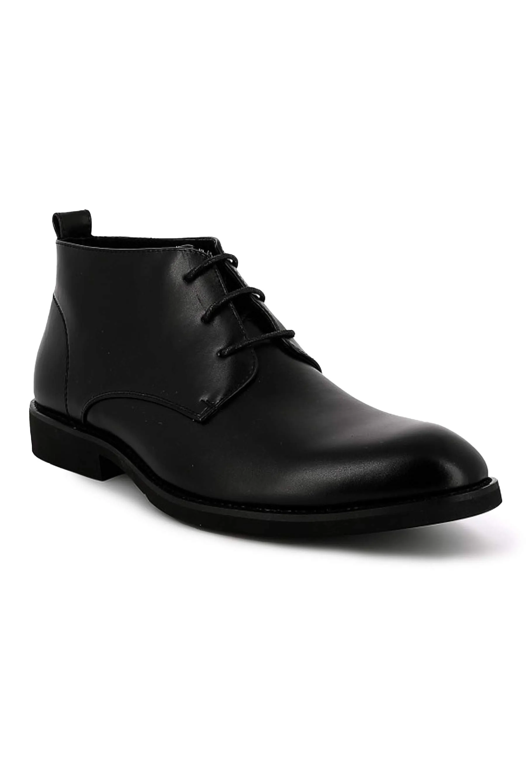 Bottines UOMO en simili cuir Noir Homme - Élégance et Confort