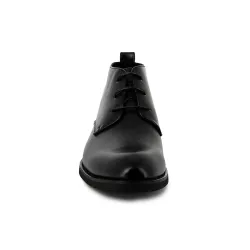Bottines UOMO en simili cuir Noir Homme - Élégance et Confort