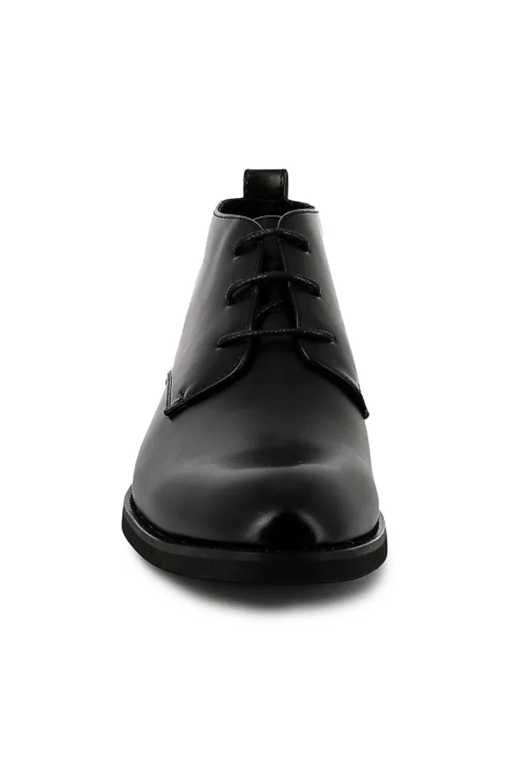 Bottines UOMO en simili cuir Noir Homme - Élégance et Confort