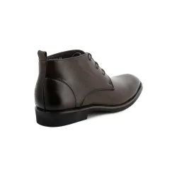 Bottines UOMO en simili cuir Marrons Homme - Élégance et Confort