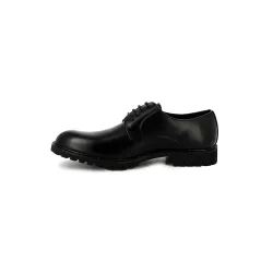 Chaussures Derby Simili Cuir Noir