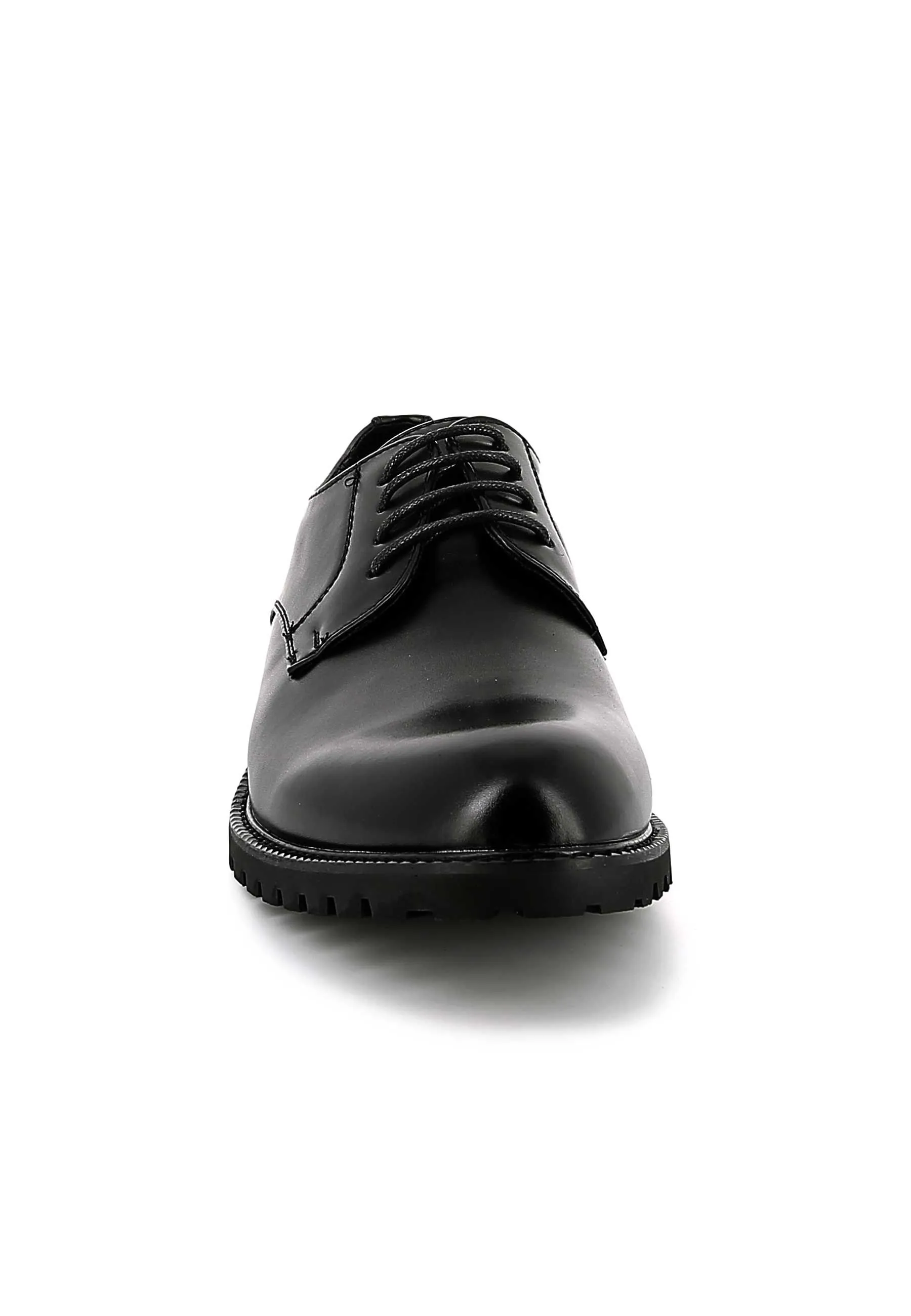 Chaussures Derby Simili Cuir Noir