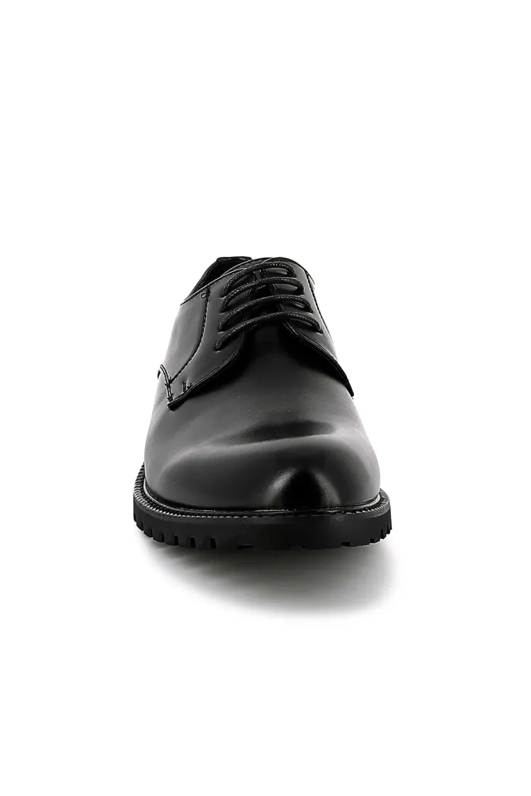 Chaussures Derby Simili Cuir Noir