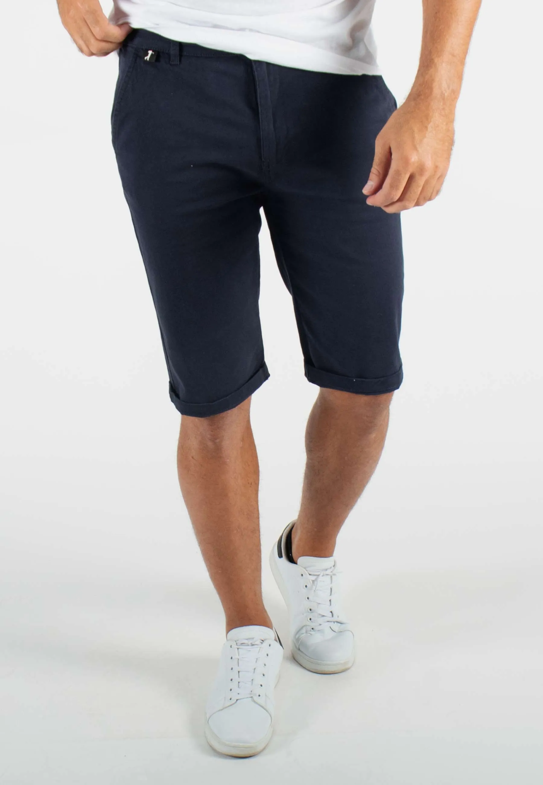Short mi-long navy