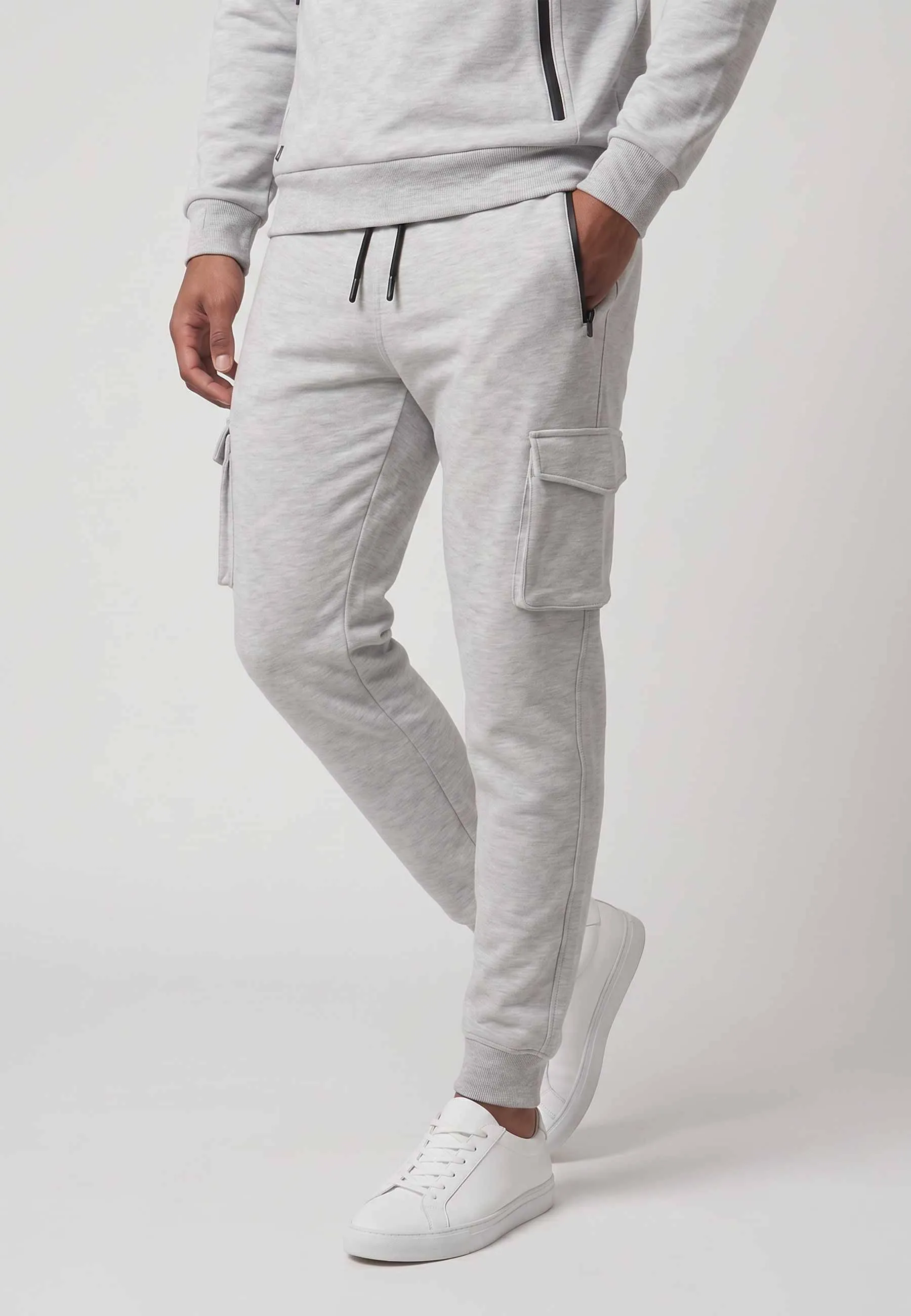 Jogging Cargo Homme HOLLYGHOST, Poches Zippées